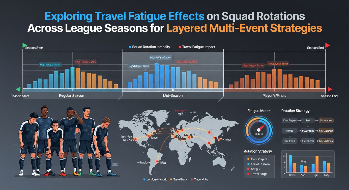 Analysis of travel fatigue impacting squad decisions in professional leagues